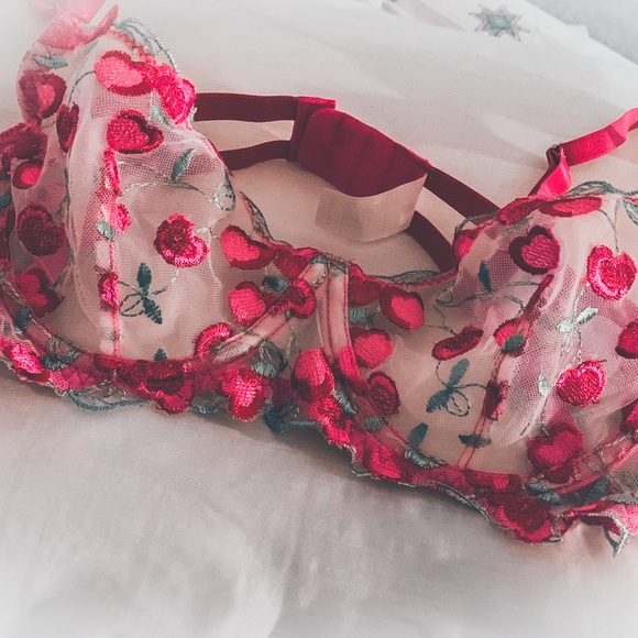 Intimates Sleepwear Cherry Lingerie Set Poshmark